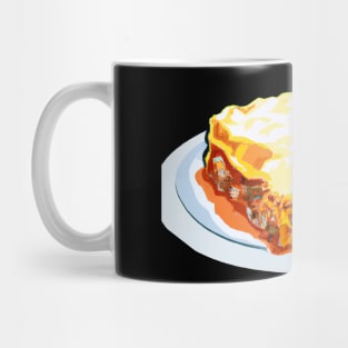 Lasagna Comic Style Mug